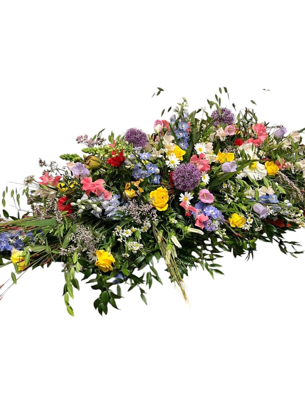 Country Garden Coffin Spray Product Image