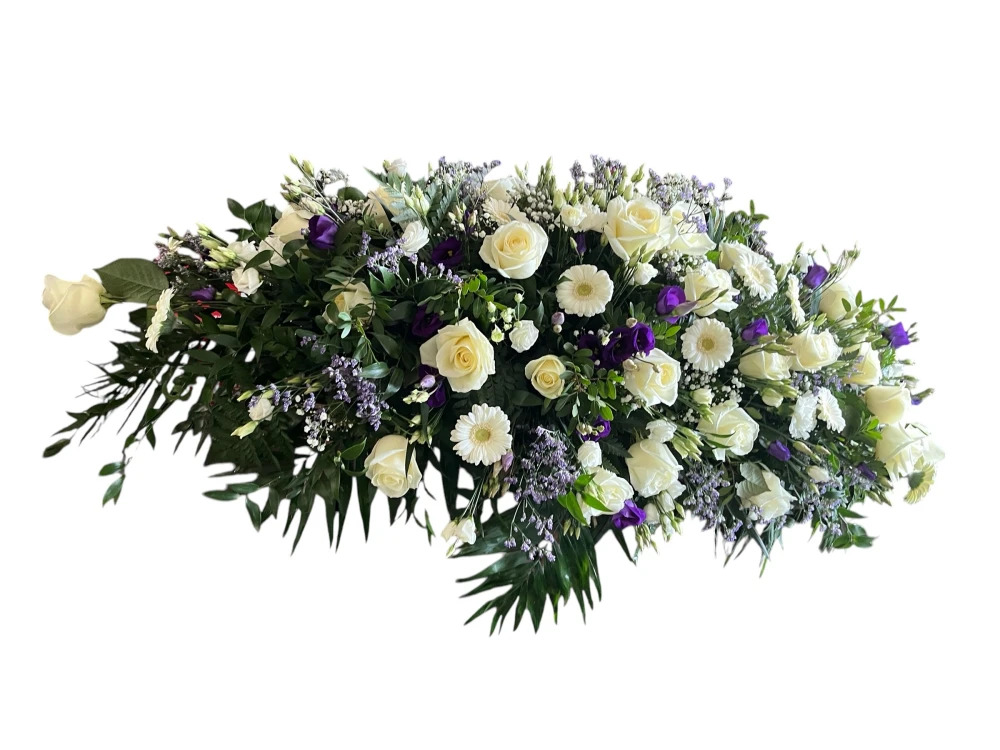 Peaceful Remembrance Coffin Spray Product Image